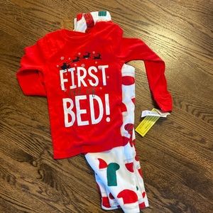 Carters Christmas pajamas